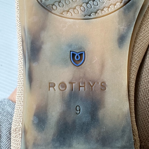 Rothy’s The Square Ecru Flat - Picture 7 of 8